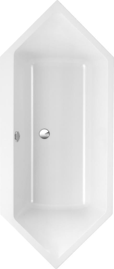 Villeroy & Boch SUBWAY AirPool Entry Whirlpoolsystem – 6-eckig, 1900 mm, mit LED