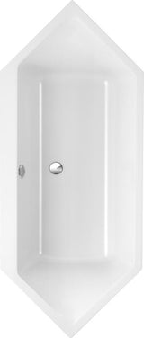 Villeroy & Boch SUBWAY Combi Entry Whirlpoolsystem mit Multiplex Trio – 1900 mm, weiß