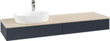 Villeroy & Boch Antao Waschtischunterschrank 1600 mm Anthracite Matt Lacquer mit Hahnlochbohrung