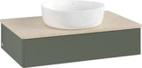 Villeroy & Boch Waschtischunterschrank Antao 800 mm Glossy White Lacquer mit LED-Beleuchtung