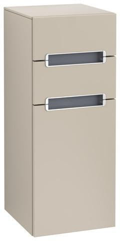 Villeroy & Boch SUBWAY 2.0 Seitenschrank Eiche silbergrau 354x857x370mm