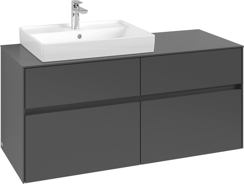 Villeroy & Boch Waschtischunterschrank Collaro C082 1200 mm White Oak mit 4 Auszügen