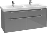 Villeroy & Boch Subway 2.0 Waschtischunterschrank A91710 Glossy White 1287 mm
