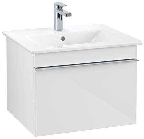 Villeroy & Boch Venticello Waschbeckenunterschrank 553 mm Glossy White – Wandhängend mit Auszug
