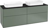 Villeroy & Boch Finion Waschtischunterschrank 1600 mm Glossy White Lacquer, 4 Auszüge, SoftClosing