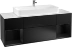 schwarz / Mitteldichte Faserplatte (MDF) / G211P D