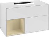 Villeroy & Boch Finion Waschtischunterschrank 1000 mm White Matt Lacquer mit LED-Beleuchtung