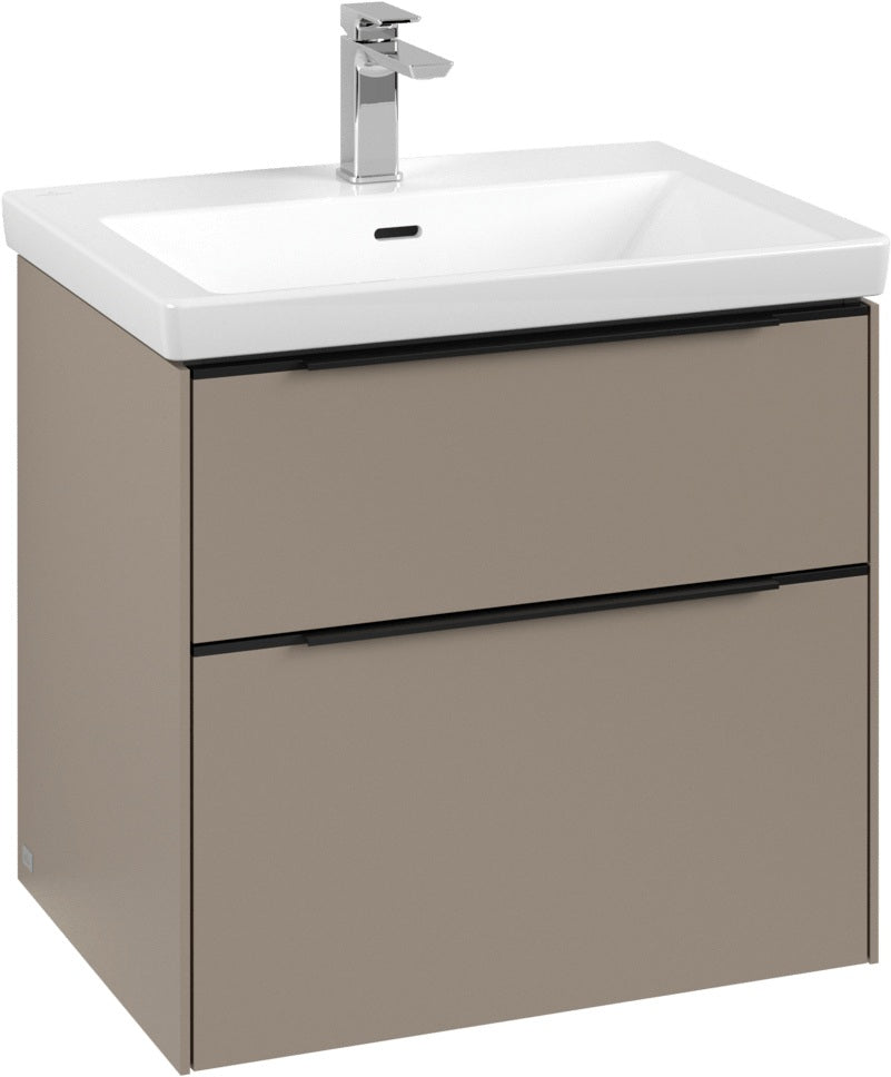 Villeroy & Boch Waschtischunterschrank Subway 3.0 C 576L0 Brilliant White mit LED-Beleuchtung