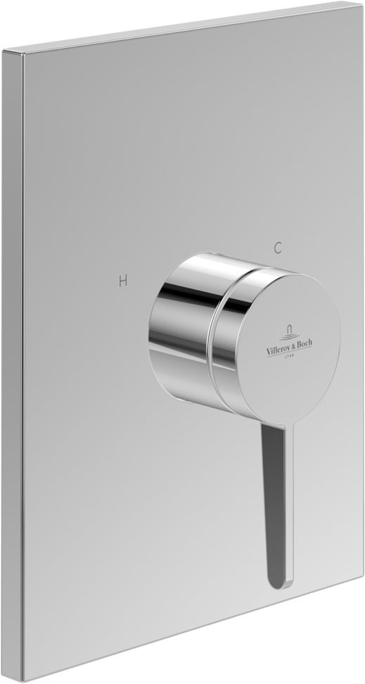 Villeroy & Boch Conum Unterputz-Einhebel-Brausebatterie TVS127004000 rund Chrom