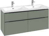 Villeroy & Boch Subway 3.0 Waschtischunterschrank 1272 mm Brilliant White mit 4 Auszügen