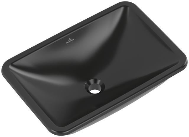 Villeroy & Boch Loop & Friends Unterbauwaschbecken 450x280 mm TitanCeram Ebony CeramicPlus