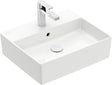 Villeroy & Boch Aufsatzwaschbecken Memento 2.0 4A0750 498x420x139 mm Rechteck Weiß Alpin