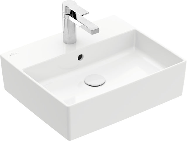 Villeroy & Boch Aufsatzwaschbecken Memento 2.0 4A0750 498x420x139 mm Rechteck Weiß Alpin