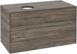 Villeroy & Boch Waschtischunterschrank Collaro C039 B0 1000 mm Stone Oak mit Beleuchtung und SoftClosing