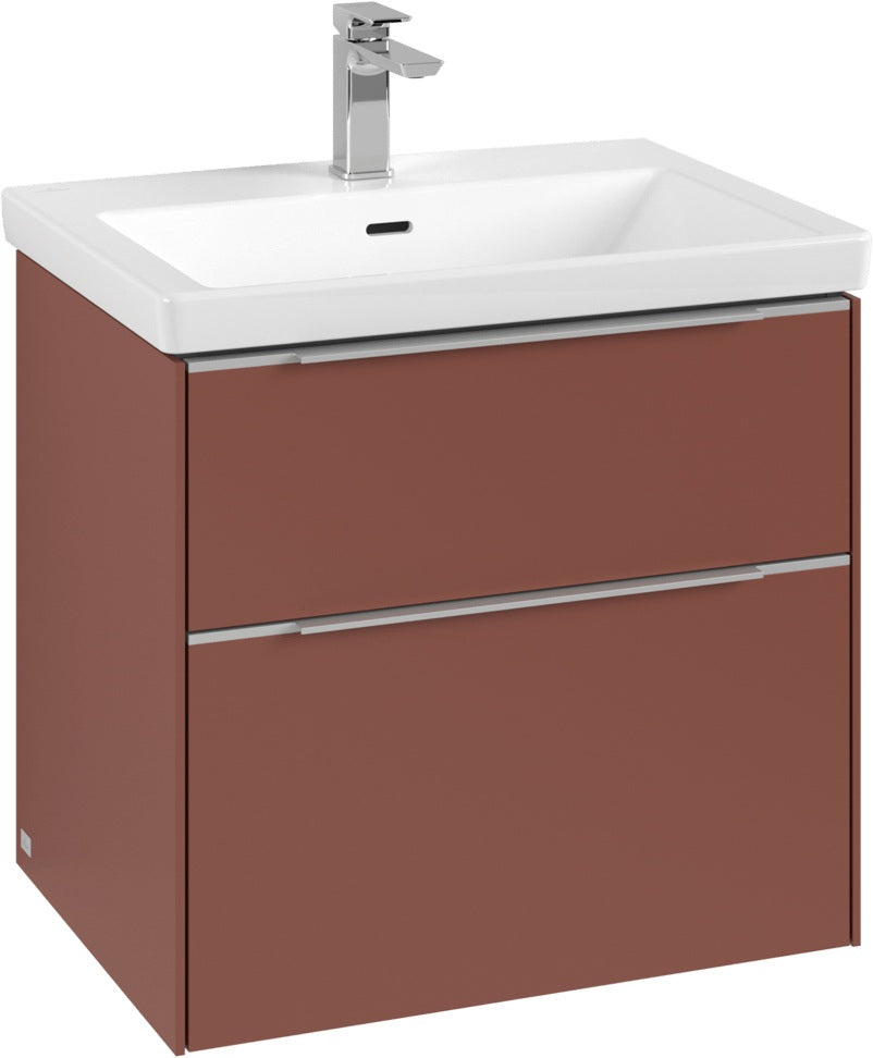 Villeroy & Boch Waschtischunterschrank Subway 3.0 C 576L0 Brilliant White mit LED-Beleuchtung