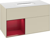 Villeroy & Boch Finion Waschtischunterschrank 1000 mm Glossy White Lacquer – mit LED-Beleuchtung & SoftClosing