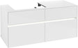 Villeroy & Boch Waschtischunterschrank Collaro C082 B0 1200 mm Glossy White mit LED-Beleuchtung