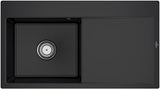 Villeroy & Boch Subway Style 50 Flat Einbauspüle 880x490mm Ebony CeramicPlus