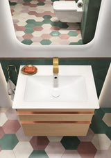 Villeroy & Boch Waschbecken Venticello 655 mm Rechteckig Weiß Alpin Wandmontage