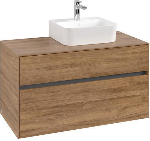Villeroy & Boch Waschtischunterschrank Collaro 1000 mm Kansas Oak mit SoftClosing