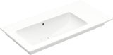 Villeroy & Boch Schrankwaschtisch Venticello 1000x500 mm Weiß Alpin, Becken links, mit Überlauf