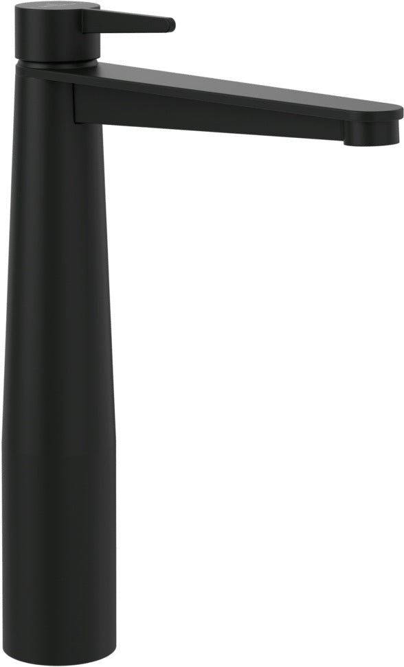 Villeroy & Boch Conum Einhebel-Waschtischarmatur TVW1270050 – 278 mm, Chrom, mit Push-Open-Ablaufgarnitur