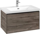 Villeroy & Boch Waschtischunterschrank Subway 3.0 C 573L0 Brilliant White mit Beleuchtung