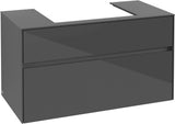 Villeroy & Boch Waschtischunterschrank Collaro C019 1000 mm Glossy Grey mit SoftClosing