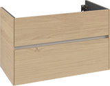 Villeroy & Boch Waschbeckenunterschrank Collaro C13900 in White Oak – 996 mm, 2 Auszüge, SoftClosing