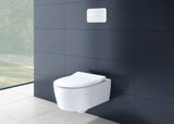 Villeroy & Boch Avento Wand-WC Set 5656RS spülrandlos mit WC-Sitz Weiß Alpin