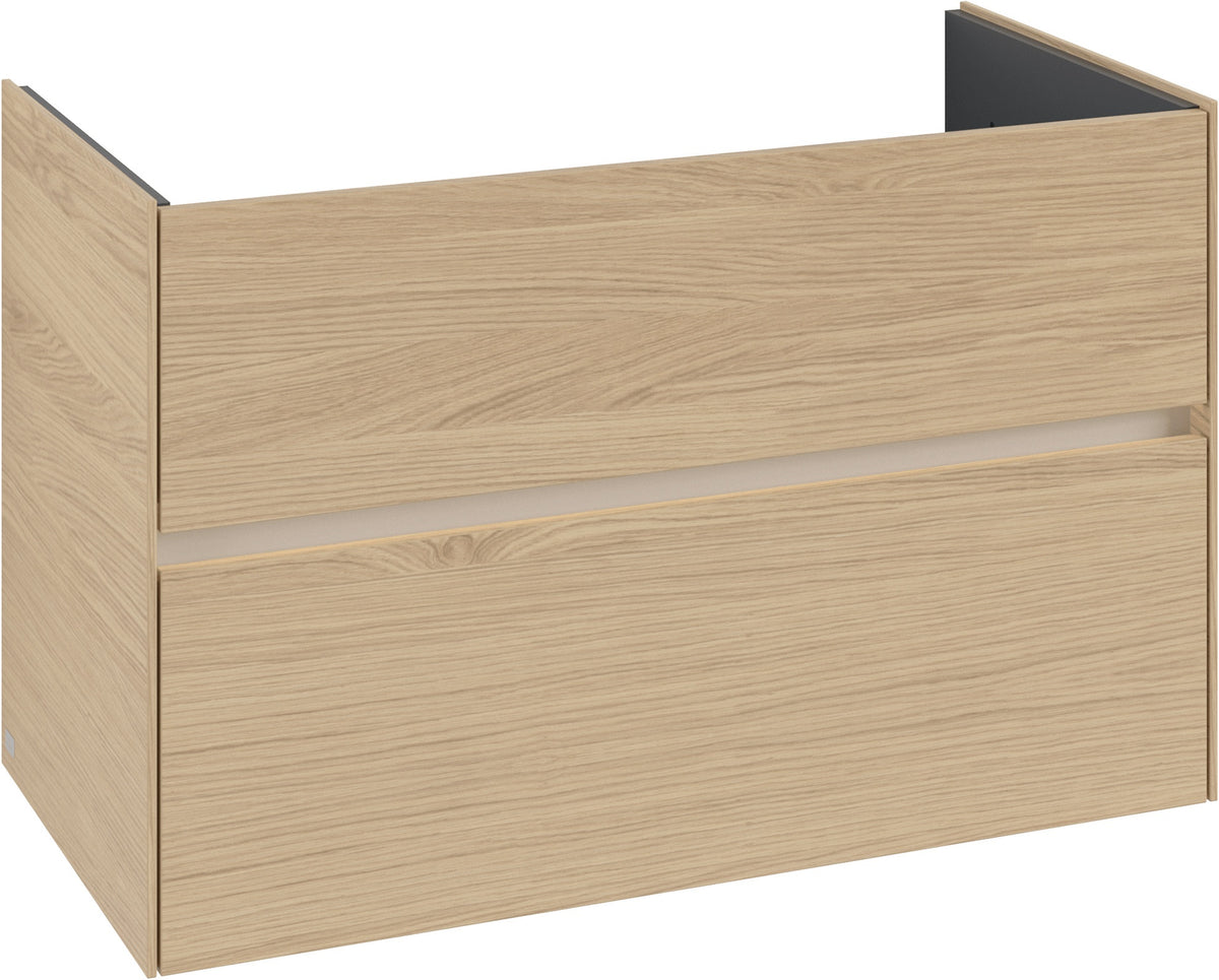Villeroy & Boch Waschtischunterschrank Collaro C145 B0, 961 mm, White Matt, mit LED-Beleuchtung