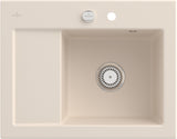 Villeroy & Boch Einbauspüle Subway 45 Compact 331301 Weiß Alpin CeramicPlus 650x510mm