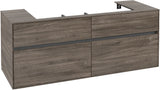 Villeroy & Boch Waschtischunterschrank Collaro C09200 1400 mm Stone Oak mit 4 Auszügen