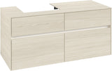 Villeroy & Boch Waschtischunterschrank Collaro C071 B0 1200 mm White Oak mit Beleuchtung