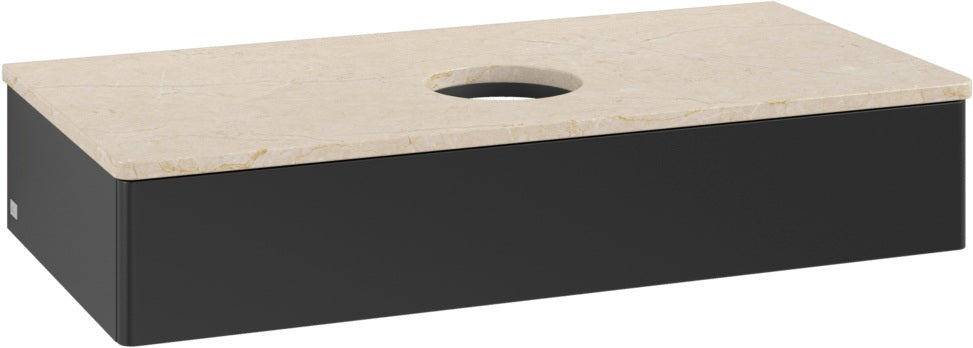 Villeroy & Boch Antao Waschtischunterschrank 1000 mm, 1 Auszug, Stone Grey Matt, wandhängend