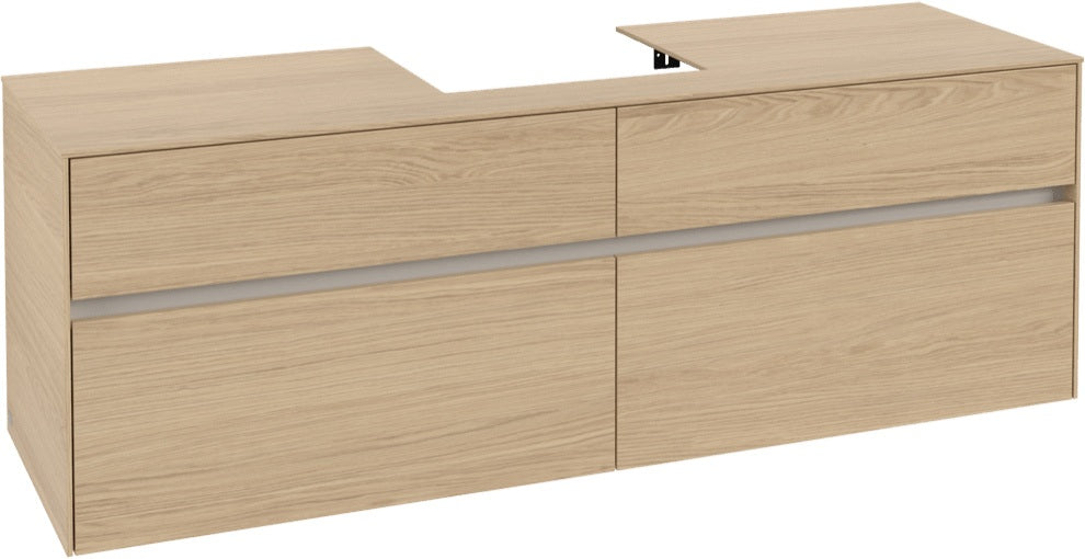 Villeroy & Boch Waschtischunterschrank Collaro C077 Nordic Oak 1600 mm