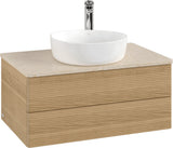 Villeroy & Boch Waschbeckenunterschrank Antao K19153 800x360x500mm Warm Walnut mit SoftClosing