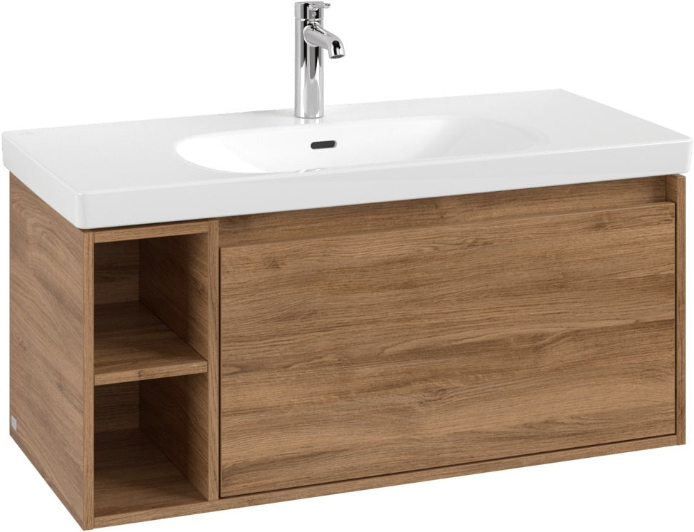 Villeroy & Boch Waschbeckenunterschrank Skyla C79000 972 mm Soft Green eckig mit SoftClosing