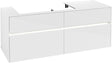 Villeroy & Boch Waschtischunterschrank Collaro C089 B0 1400 mm Glossy White mit LED-Beleuchtung
