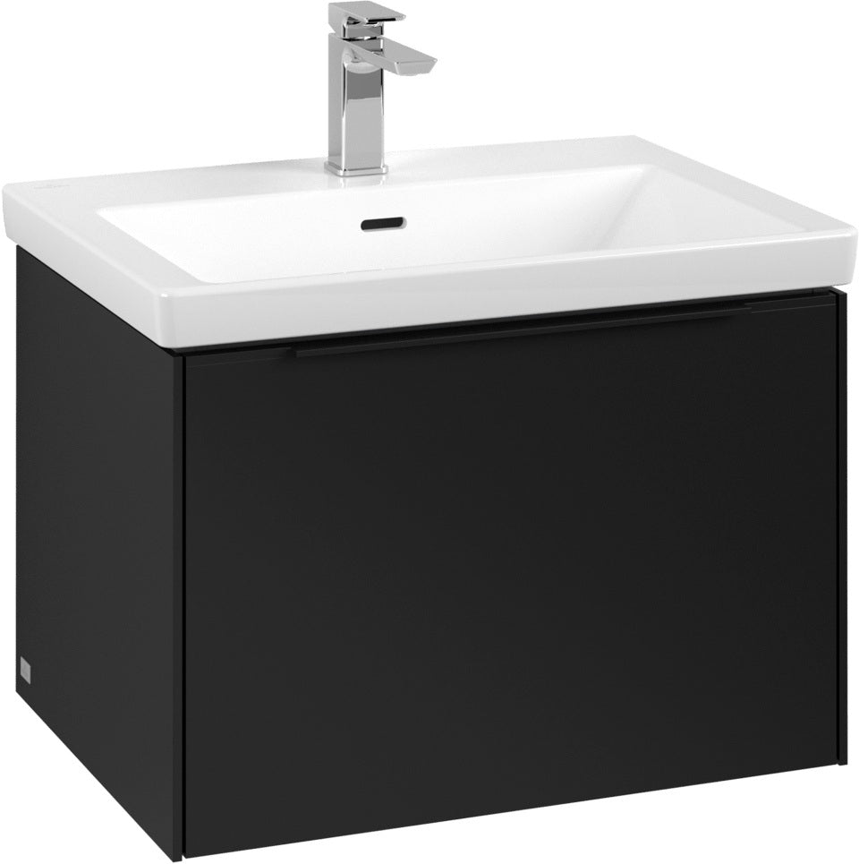 Villeroy & Boch Subway 3.0 Waschtischunterschrank C57500, 622 mm, Brilliant White, mit SoftClosing-Auszug