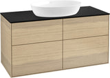 Villeroy & Boch Finion Waschbeckenunterschrank 1000 mm Glossy White Lacquer mit Beleuchtung
