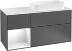 anthrazit / Mitteldichte Faserplatte (MDF) / G271M T