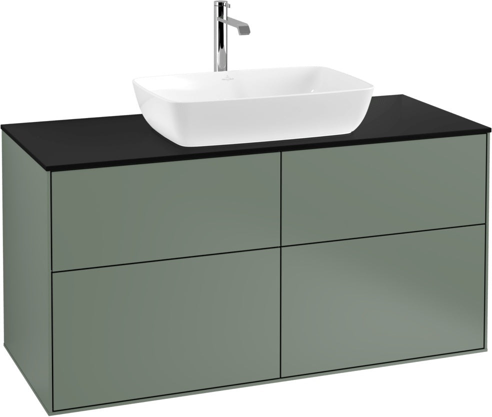 Villeroy & Boch Finion Waschtischunterschrank 1200 mm Glossy White Lacquer mit SoftClosing