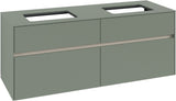 Villeroy & Boch Waschtischunterschrank Collaro C119 B0 1400 mm White Oak mit Beleuchtung
