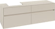 Villeroy & Boch Waschtischunterschrank Collaro C07800 1600 mm Cashmere Grey mit 4 Auszügen