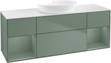 Villeroy & Boch Finion Waschbeckenunterschrank 1600 mm Glossy White Lacquer – mit LED-Beleuchtung