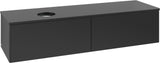 Villeroy & Boch Antao Waschtischunterschrank 1600 mm Anthrazit Matt mit LED-Auszugsbeleuchtung