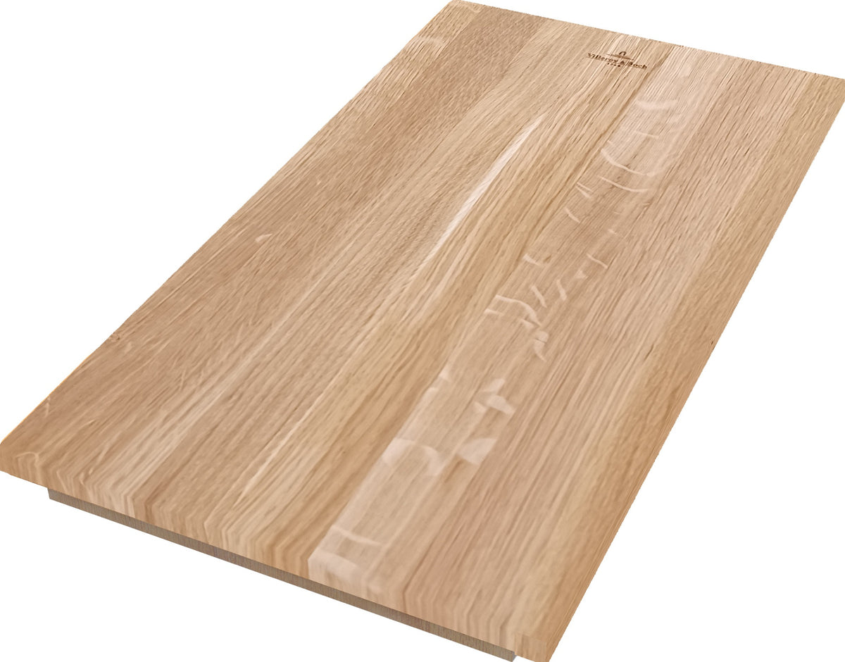 Villeroy & Boch Universelles Schneidebrett aus europäischer Eiche, eckig, 600 x 320 mm