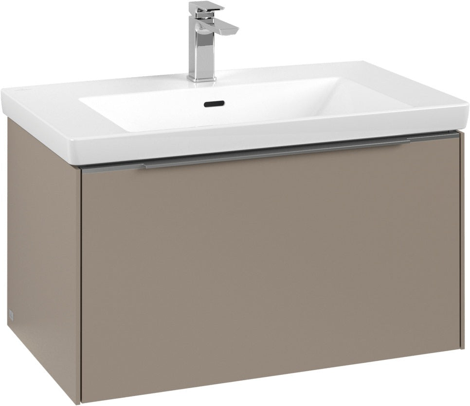 Villeroy & Boch Waschtischunterschrank Subway 3.0 C 573L0 Brilliant White mit Beleuchtung