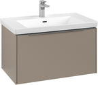grau / aluminium glänzend / Taupe